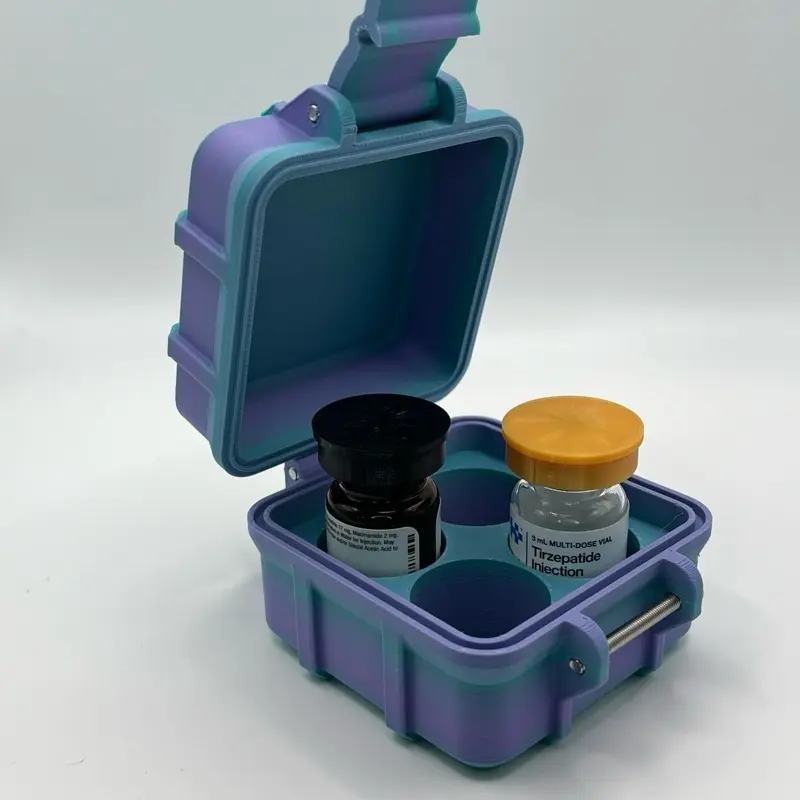 5mL Compounded Pharmacy Vial Case. Fits 4 5mL Vials. Fits Empower, Strive, Hallandale and more! - TikTok Shop 5mL Compounded Pharmacy Vial Case. Fits 4 5mL Vials. Fits Empower, Strive, Hallandale and more! - TikTok Shop