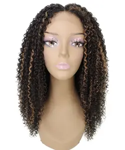 LUXLUXE Serenity Curly Ringlet 22 in Long Lace Front Wig, Heat Resistant Fibers, 20+ Shades of Natural, Dip Dyed, & Blended Colors