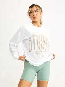 Empire Long Sleeve Tee - White
