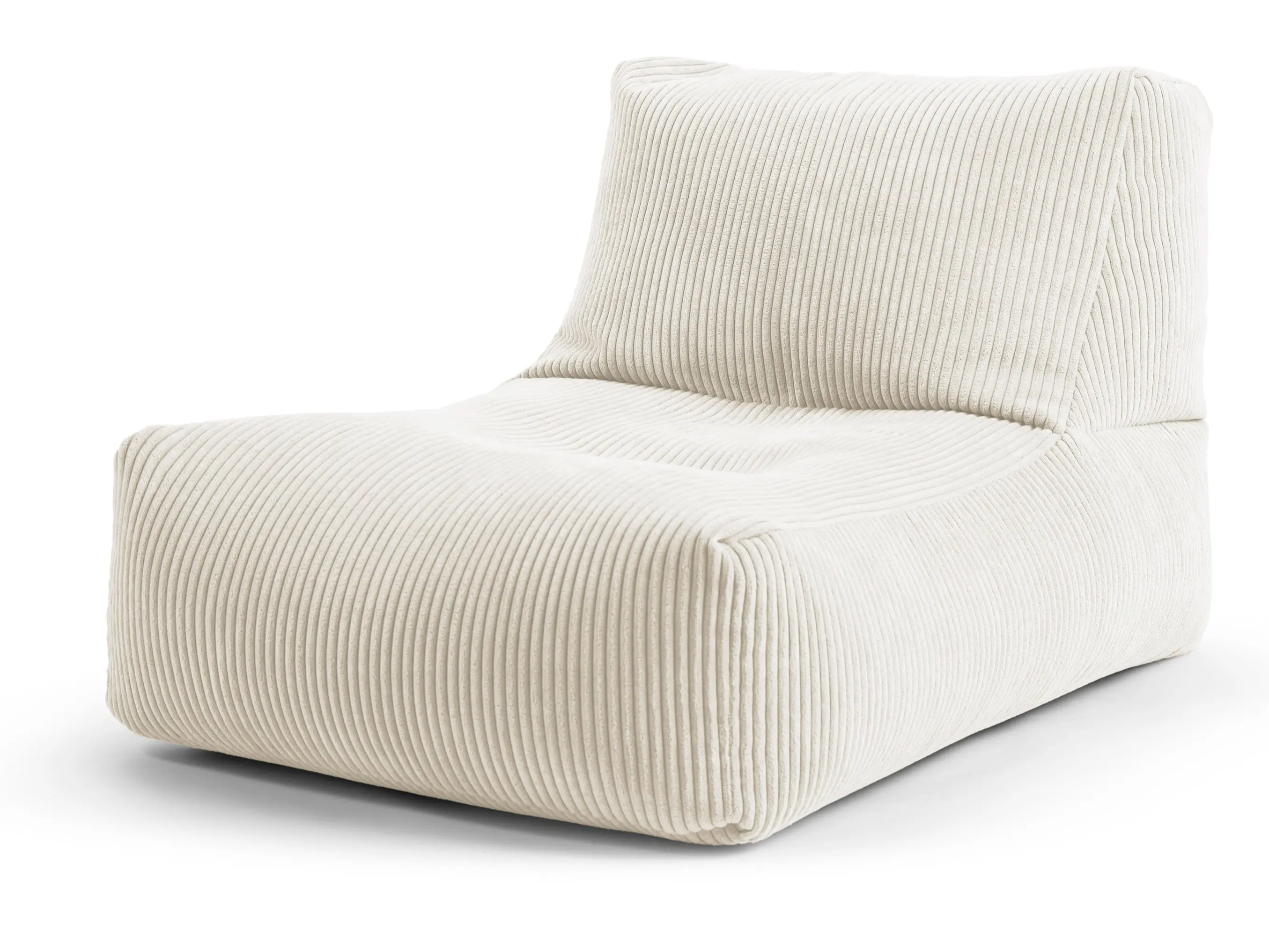 Gouchee Home Shara Rock Bean Bag Lounger - Ultra Soft Corduroy Fabric & Premium Polystyrene Beads for Comfortable Relaxation