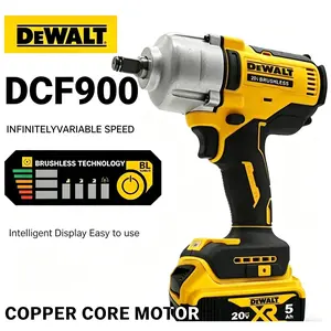 DEWALT DCF900 Cordless Impact Wrench 20V 2026, High-Torque Brushless Motor with Lithium Power, Professional-Grade Tool for Tough Jobs