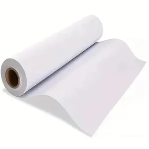White painting paper roll. White art paper roll 44cm X 10m painting sketch paper holder paper, bulletin board paper gift packaging