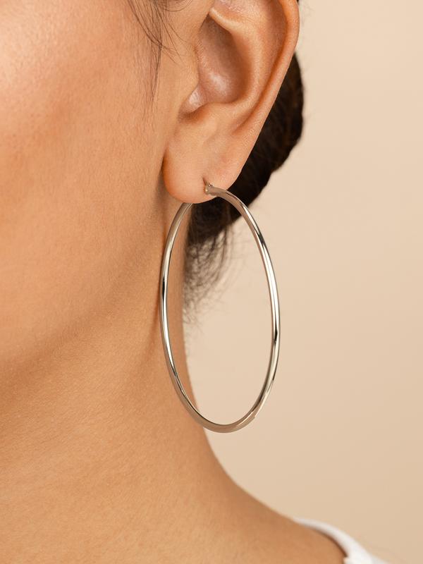 Sterling Silver Hoop Earrings