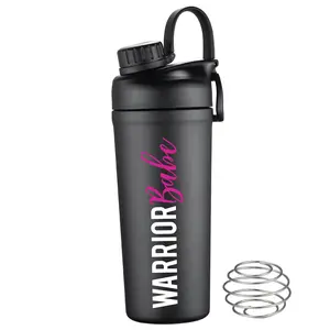 WarriorBabe 27 Oz Protein Shaker/Water Bottle