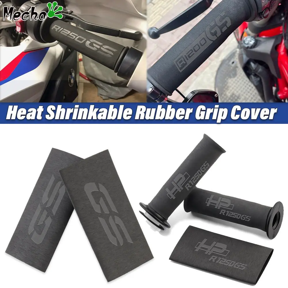Motorcycle Heat Shrinkable Grip Cover Non-slip Rubber Grip For BMW R1200GS HP R1250GS R 1200 GS ADVENTURE GSA R1300GS F850GS