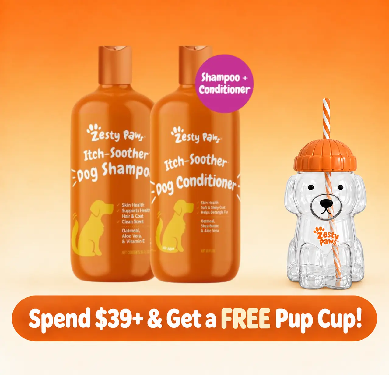 Dog Itch Relief (Itch-Soothing Shampoo + Conditioner)