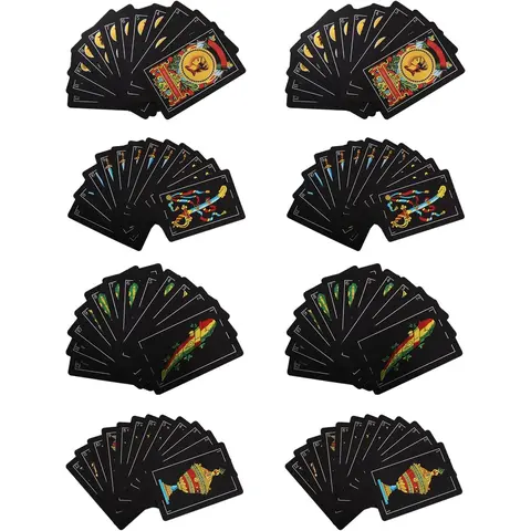 Original Spanish Playing Cards Games,Barajas Españolas Originales,Briscas Cards Puerto Rico Spanish Deck of Cards,Baraja Cartas Españolas Mexicana,Mexican Playing Card PVC Waterproof Spooky Haunted Ghost Birthday Funny Halloween Stickers ebt