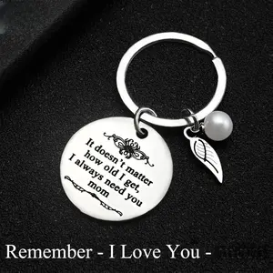 Mom Birthday Gifts from Daughter Son, Mom Keychain Gift for MaMa Birthday Christmas Mother's Day Valentine's Day