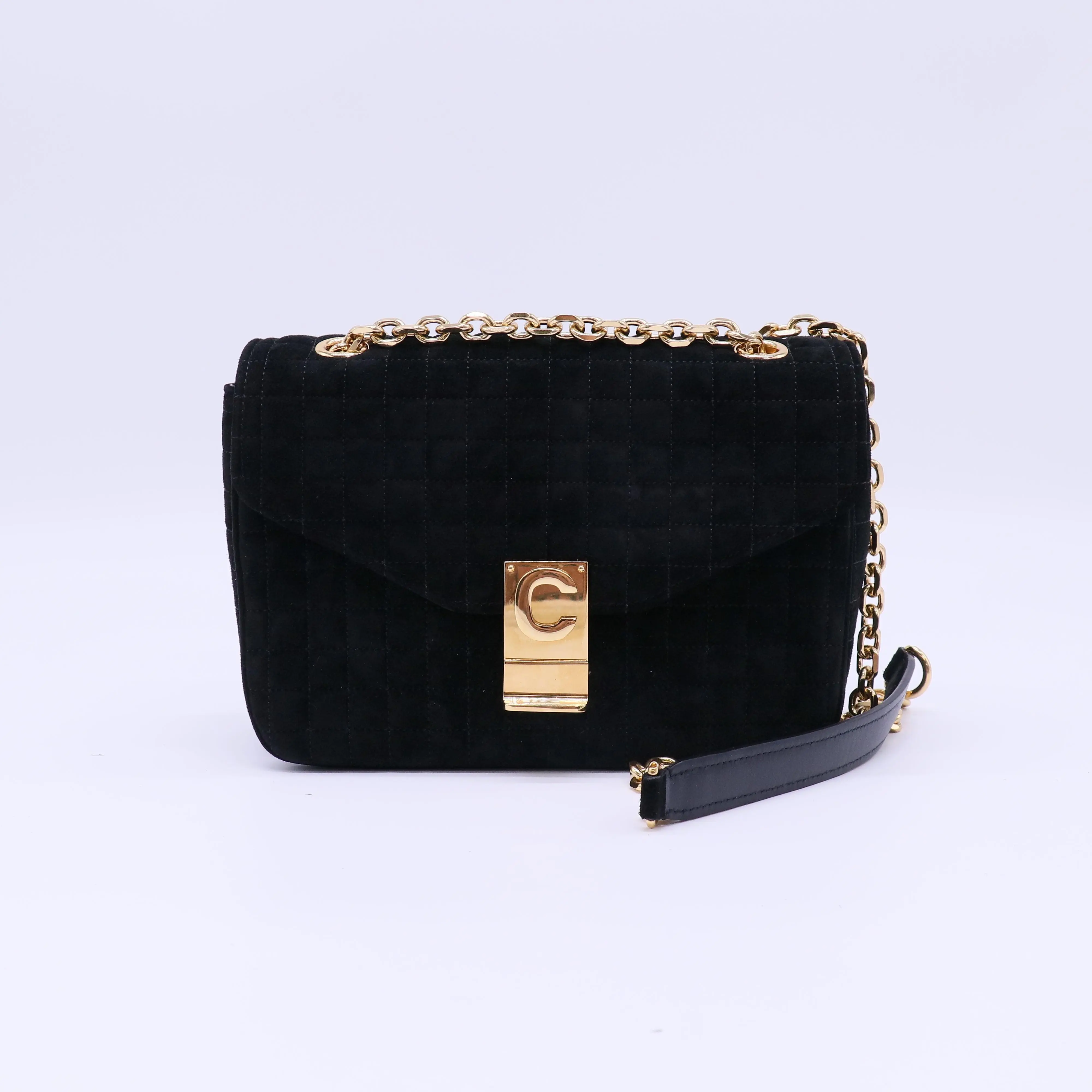 Pre-owned Celine Leather Shoulder Bags C Bag Small B22427
