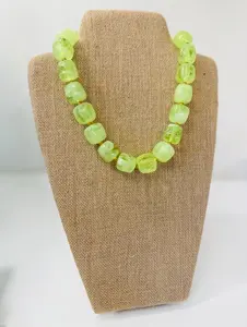 HD/ The Bonnie Beaded Necklace/ Lime