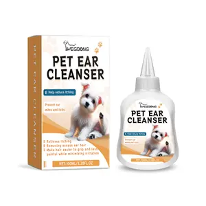 Yegbong Pet Ear Cleaner Universal Ear Cleaning Solution for Cats and Dogs