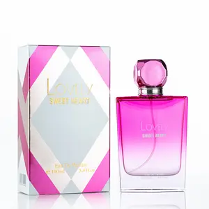 LOVELY SWEET HEART Women's Perfume 100ml - Long Lasting Floral Woody Eau De Parfum