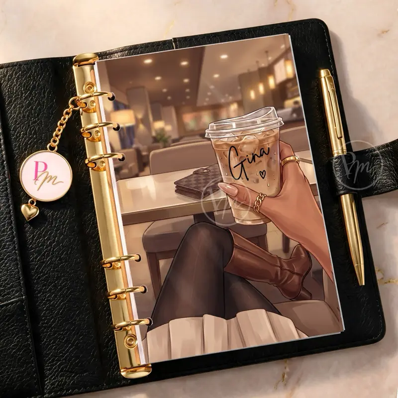 Personalized Name Planner Dashboard | It Girl Collection | Gina Lifestyle Edition