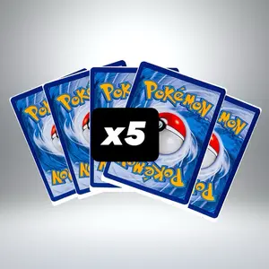 5 Pokemon Cards from Mario's World - Live Stream Exclusive Collectible Trading Cards
