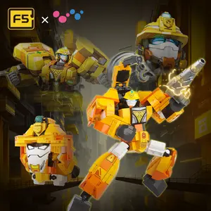 STEM Transforming Robot Toy for Boys – Creative Building Blocks Mecha Set | Perfect Holiday & Christmas Gift for Kids