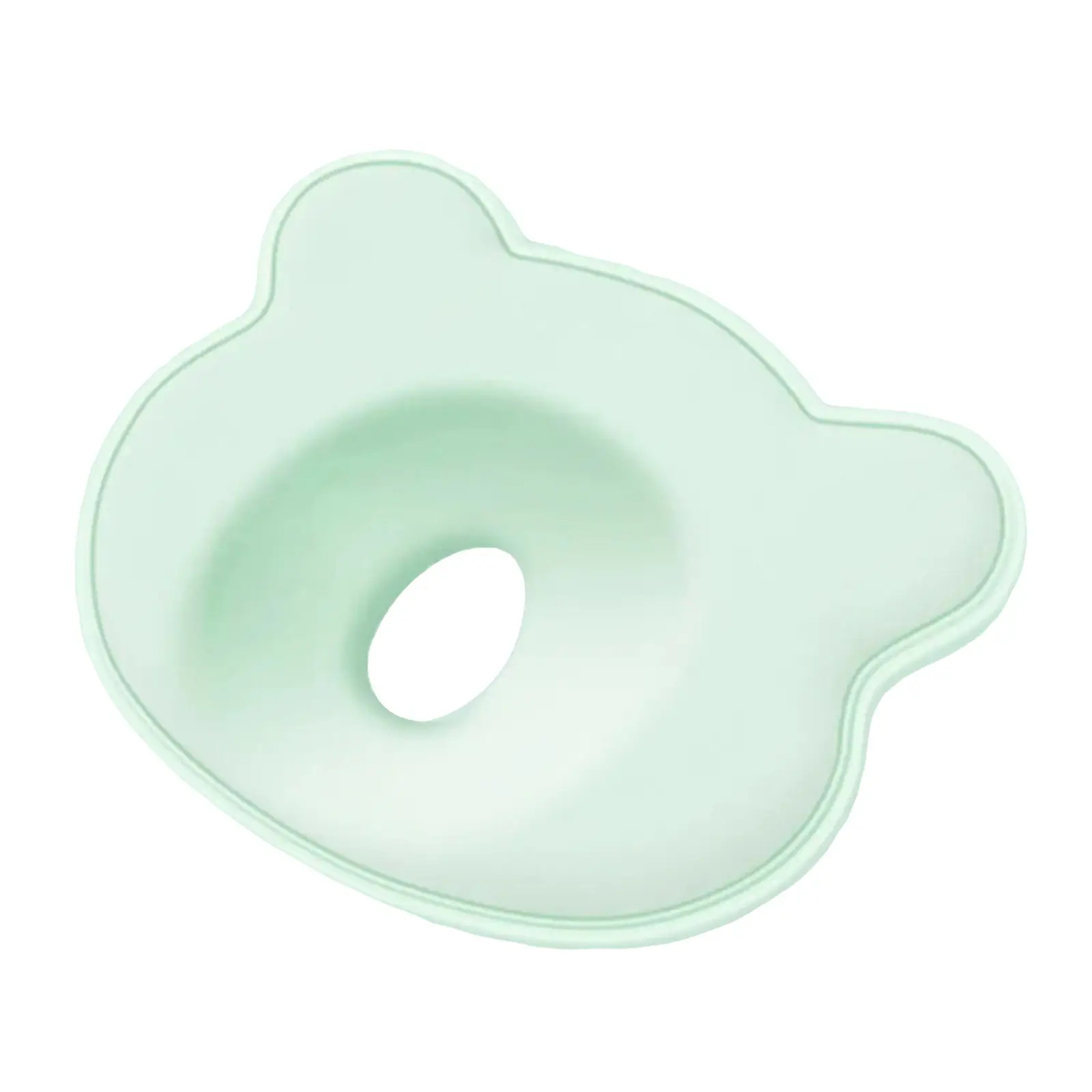 Baby Head Shaping Pillow Soft Breathable Bed Sleeping Pillow for Newborn Infant Flat Head Prevention Support