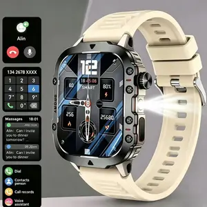 Smart Watches - Bluetooth-Enabled Silicone Wearable Electronic Devices, Smartphone-Compatible for Daily Use