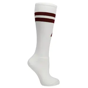 ASICS Mens Old School Knee High Socks Athletic Casual Knee High - White
