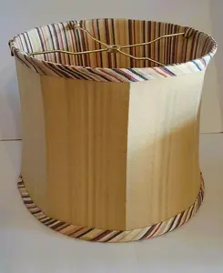 39664 Beige Drum Shade