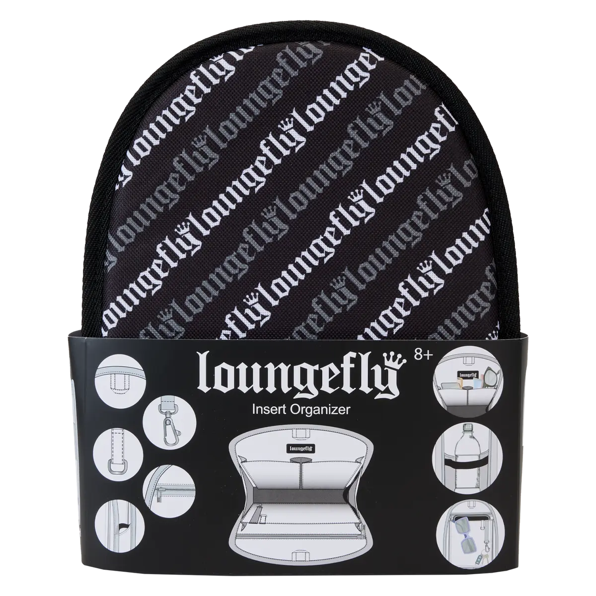MINI BACKPACK INSERT ORGANIZER MINI BACKPACK INSERT ORGANIZER