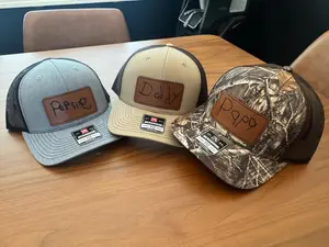 Personalized Handwriting Leather Patch Hat