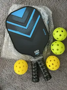 camocin pickleball paddles set of 2  Bundle W/ 4 Balls