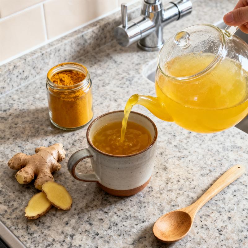 Premium Turmeric Ginger Cinnamon Tea 60/120 Bags 100% Natural Anti-Inflammatory Eco-Friendly No Sugar Caffeine Gluten Vegan Loose Leaf Tea antiinflamma tea, looseleaf tea Beverageanti in flama tea ginger caffeine free Vegan