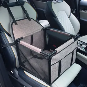High-Quality Pet  Seat Suitable for  to Medium Dogs, Safety Basket, Dog Cushion,  Pet Basket