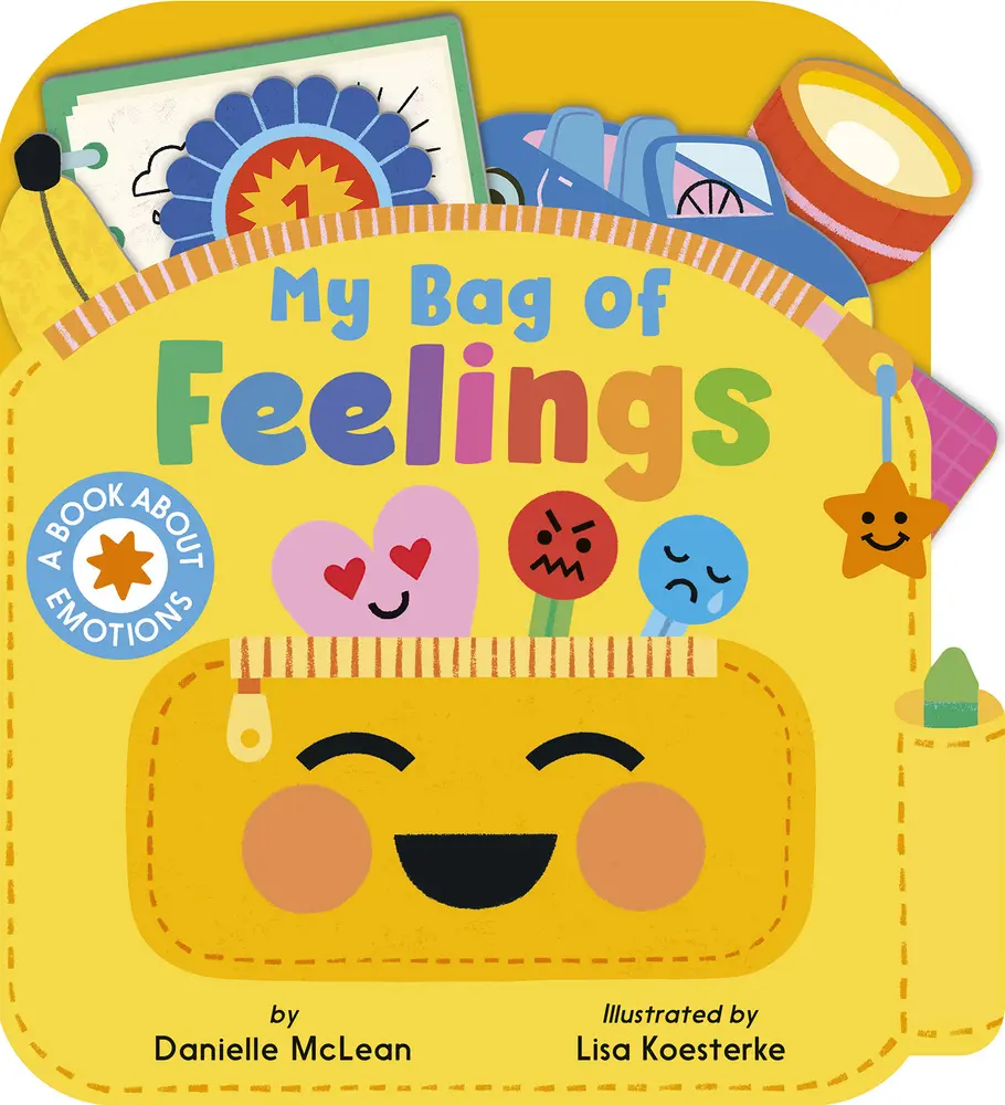 USED Book - My Bag of Feelings by McLean, Danielle (Board book) - english