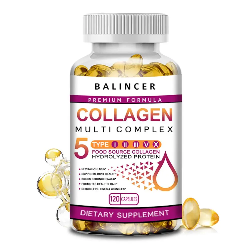 Balincer Collagen Health Supplement- Supports nails,hair and skin Health,  120 Capsules - TikTok Shop