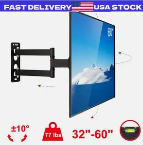 Full Motion TV Wall Mount Bracket 32"37"42"46"50"55"60"65" inch LCD LED OLED