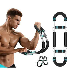 Arm Trainer Chest workout Strengthen Chest and Arm Muscles Men's Fitness Trainer Detachable Portable Spring Resistance Home Fitness Equipment Outdoorfun