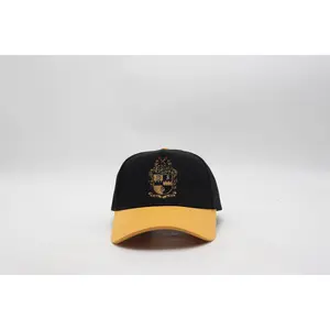 Alpha Black Crest Snapback Hat