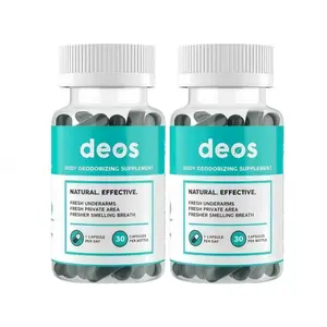 Advanced Full Body Deodorant Supplement linternal Odor Control for Men & Women, Gut Health, Skin Health, Detox& Digestion Support| Multi Pack Freshness Support