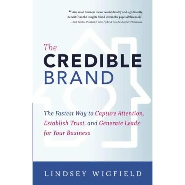 USED-The Credible Brand: The Fastest Way to Capture Attention, Establish Trust, and Generate Leads for Your Business by Lindsey Wigfield (Paperback)