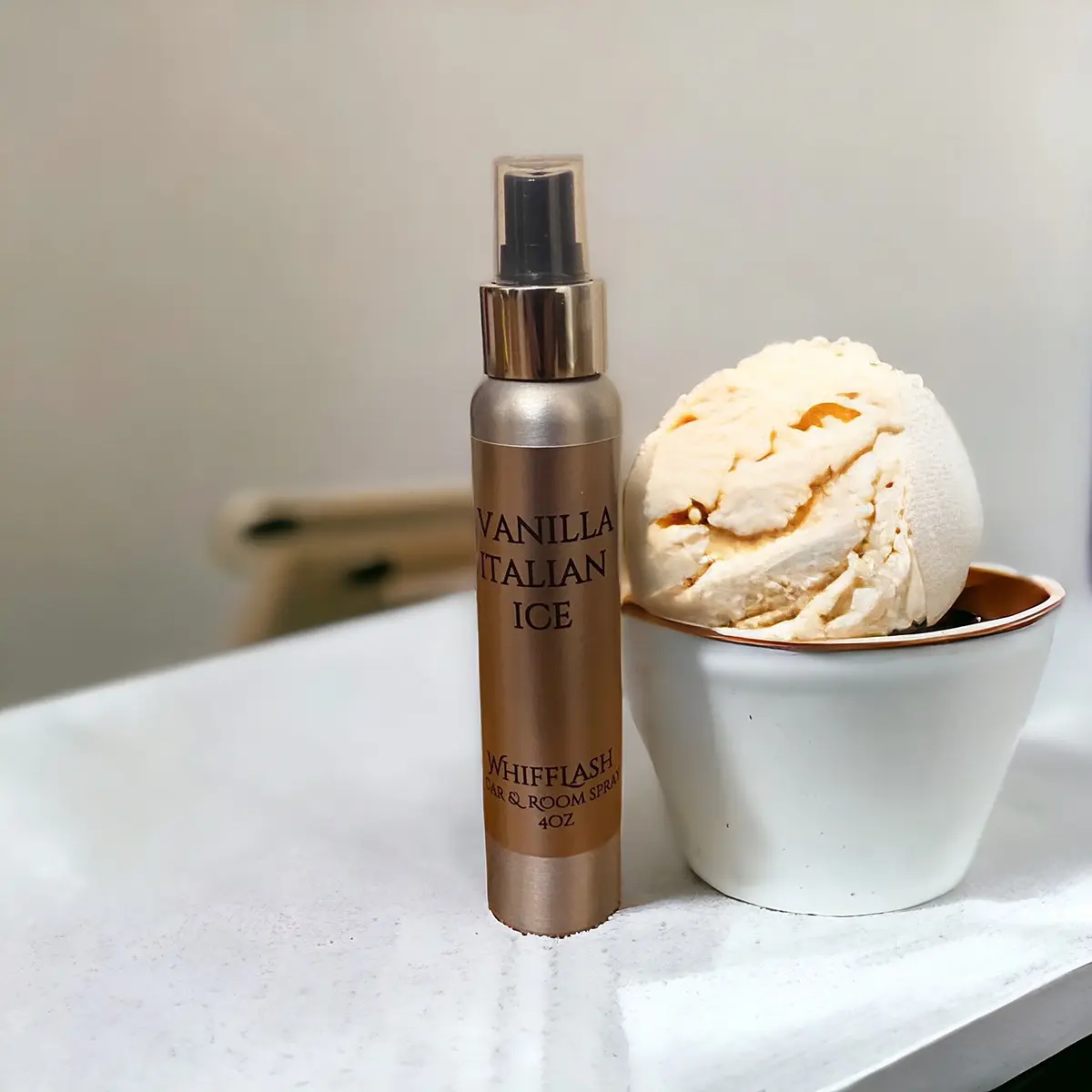 Vanilla Italian Gelato Room Spray A Inviting Aroma for a pleasant home.
