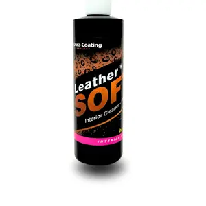 Dura-Coating Leather Soft Interior Conditioner & Cleaner Gentle Formula for Leather Vinyl Plastic Trim Made in USA