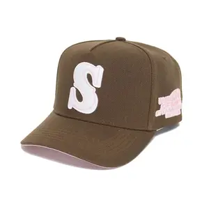 NEAPOLITAN  S STAR CUSTOM HAT w/ SEUDE UV WS SNAPBACK  brown