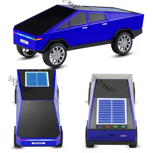 WSTER The WSTER-699 Cyberpunk Style Pickup Truck Bluetooth Speaker with TWS Function USB TF Card AUX FM Subwoofer for Indoor Outdoor Use Parties Birthday Gifts - Audio Gift Recommendations for Christmas TikTokShopBlackFriday
