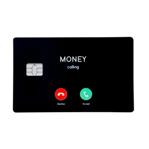 Money Calling Credit Card Sticker Matte Waterproof Vinyl Debit Card Skin Cover Trendy Design Easy To Apply