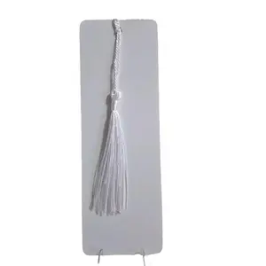 Customizable Bookmark with Tassel 6x2 Inches Personalized Design Picture Saying Perfect for Book Lovers