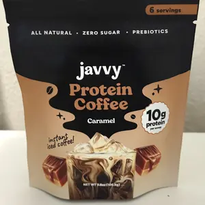 Product Review of Javvy Coffee Instant Iced Protein Coffee - Premium Whey Protein & 100% Arabica Coffee - Zero Artificial Flavors & Sweeteners - Healthy Breakfast Drink Beans Beverage Natural from I** ** J**