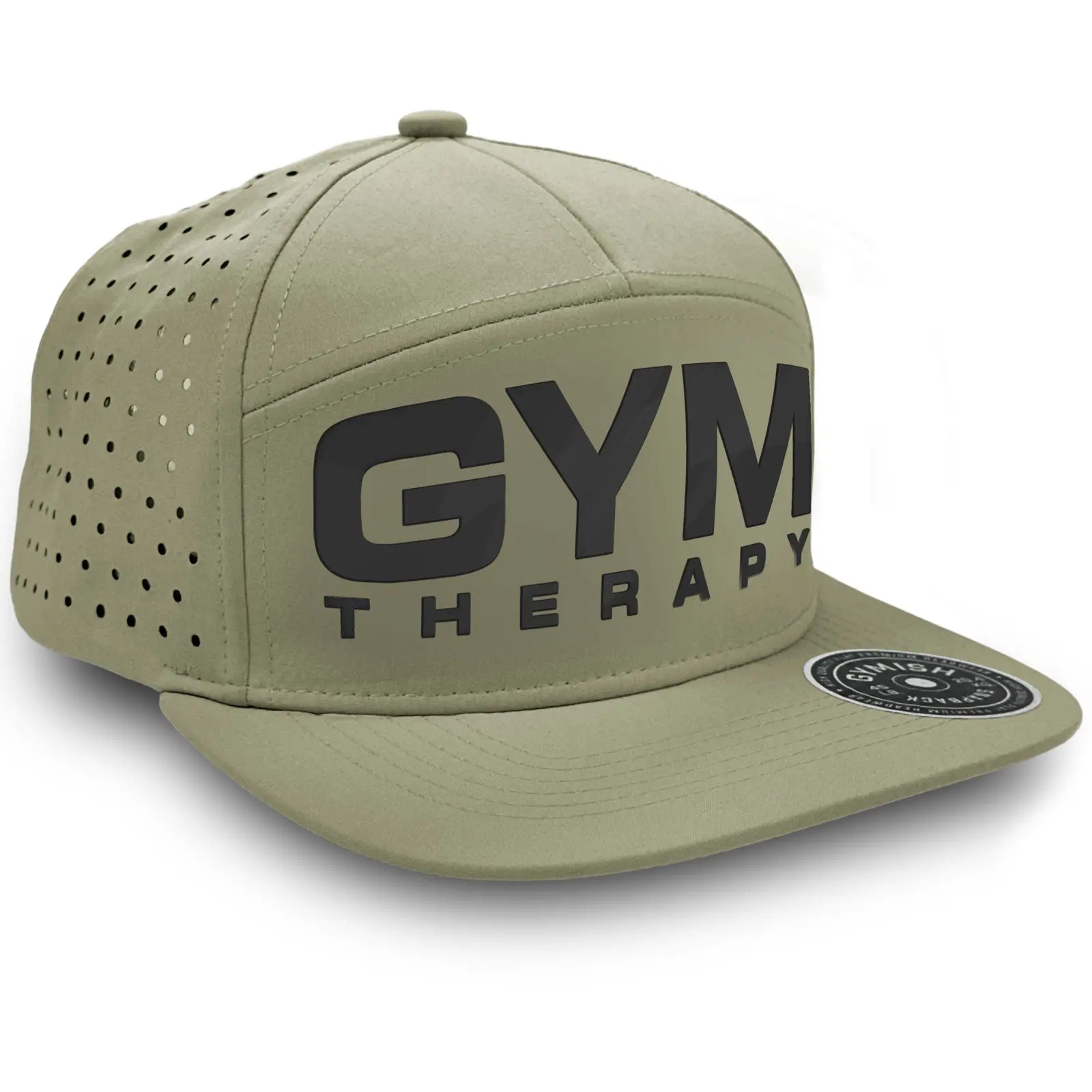 Gymish Gym Therapy Workout Hats for Men Outdoor Adjustable Cap Breathable Cap
