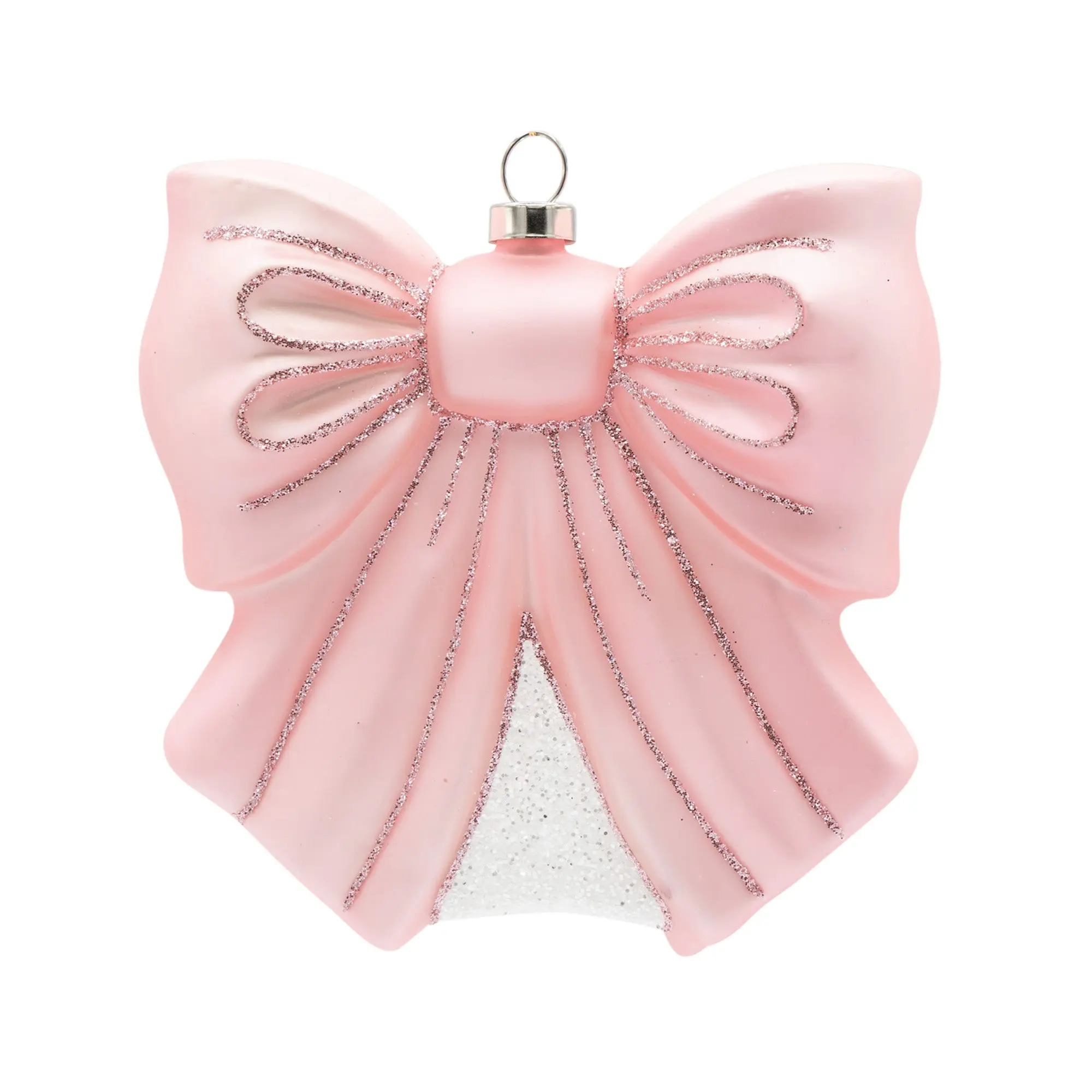 Baby Pink Bow Ornament
