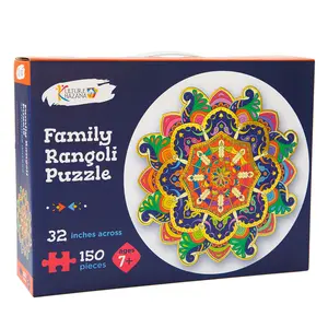 Family Rangoli Puzzle - 150 Pcs