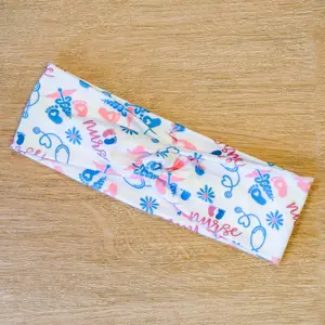 Baby Nurse Knotems Pre-Tied Headwrap Headbands for Women & Girls