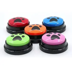 6 Pet Buttons For CommunicationVoice Recording Button Talking Buttons For DogAnd Cat Recordable Pet Training Buzzer, DogSound Buzzer, Pet Buttons Training Toy GameBuzzer Funny Gifts, Teach Your Dog And Cat ToTalk, No Batteries