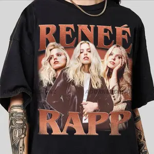 Renee Rapp Vintage T-Shirt- Unisex Tee shirt- Renee Rapp Tour 2024 Gift,  free shipping
