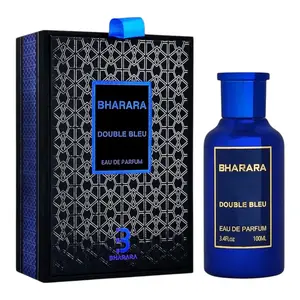 Bharara Double Bleu Pour Homme Eau de Parfum Spray 100ml (3.4 OZ) for Men
