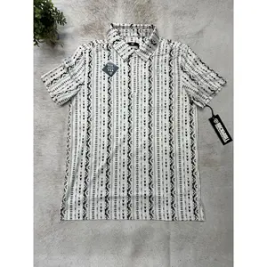 Rock And Roll Denim RR Aztec Printed Polo Natural